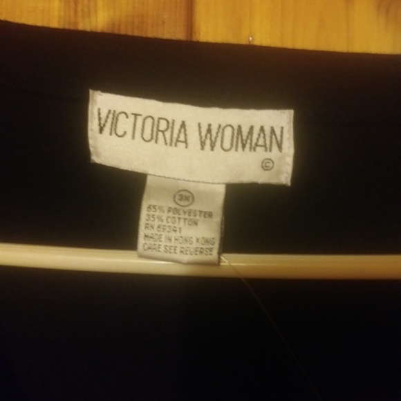 Victoria Woman Butterfly Bedazzle Beaded Top (NWT) - Picture 3 of 6